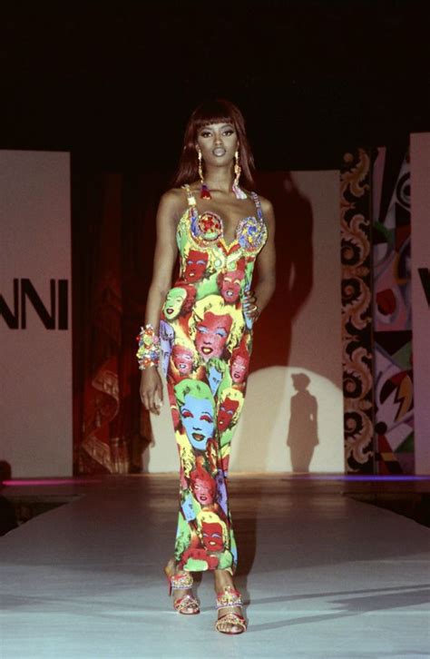 naomi campbell versace vogue 1991|naomi campbell fashion model.